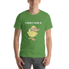 "I DON'T GIVE A DUCK" Short-Sleeve Unisex T-Shirt