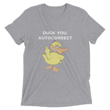 "DUCK YOU AUTOCORRECT" Short sleeve Womens t-shirt