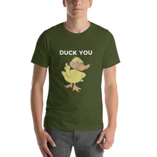 "DUCK YOU" Short-Sleeve Unisex T-Shirt