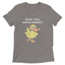 "DUCK YOU AUTOCORRECT" Short sleeve Womens t-shirt