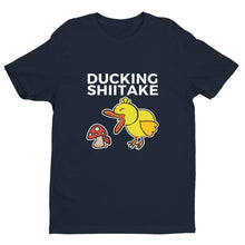 "DUCKING SHIITAKE" Short Sleeve Mens T-shirt