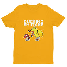 "DUCKING SHIITAKE" Short Sleeve Mens T-shirt