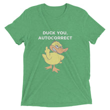 "DUCK YOU AUTOCORRECT" Short sleeve Womens t-shirt