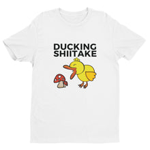 "DUCKING SHIITAKE" Short Sleeve Mens T-shirt