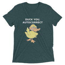 "DUCK YOU AUTOCORRECT" Short sleeve Womens t-shirt