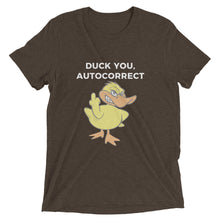 "DUCK YOU AUTOCORRECT" Short sleeve Womens t-shirt