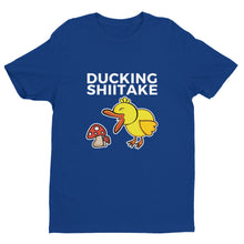 "DUCKING SHIITAKE" Short Sleeve Mens T-shirt