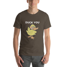 "DUCK YOU" Short-Sleeve Unisex T-Shirt