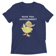 "DUCK YOU AUTOCORRECT" Short sleeve Womens t-shirt