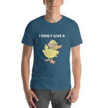 "I DON'T GIVE A DUCK" Short-Sleeve Unisex T-Shirt